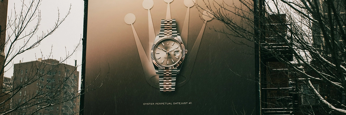 rolex publicité