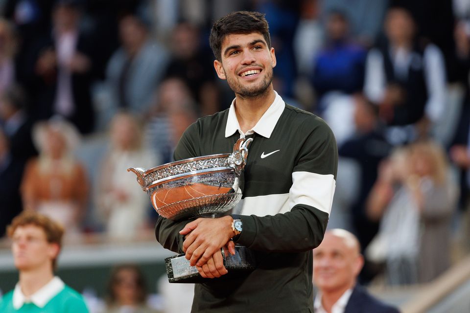 carlos alcaraz rolex roland garros